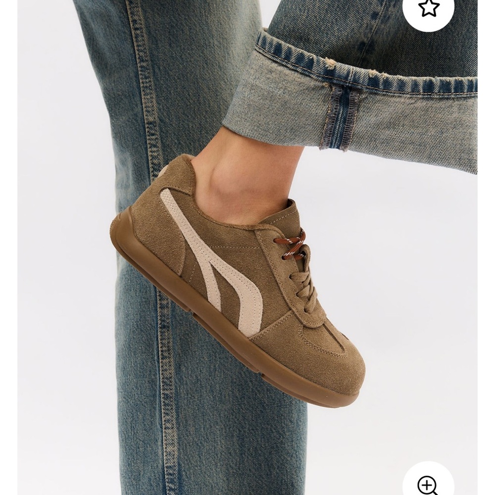 BRAND NEW NEVER BEEN WORN: Lonza Briena Khaki Sneaker